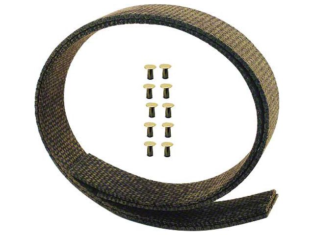 Model T Rear Brake Hub Band Lining Set With Rivets, 1926-1927