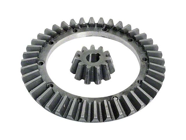 Model T Ford Ring & Pinion Gear Set - Standard 3.63:1 Ratio- 40 Tooth Ring Gear - 11 Tooth Pinion Gear