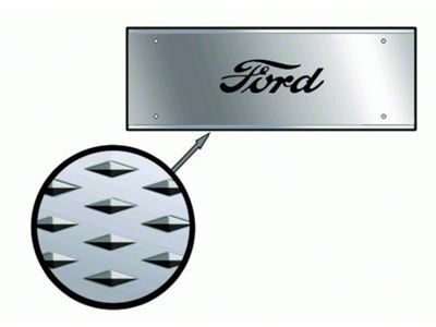 Model T Ford Running Boards - Sheet Metal - Torpedo - 21-1/2 Long - Parallel Script - 100% Authentic