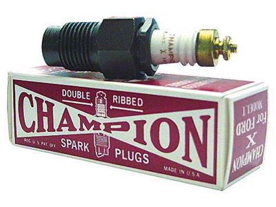 Model T Spark Champion Spark Plug, Authentic Take-Apart Style, 1909-1927