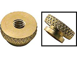 Spark Plug Nut, Brass, Authentic Style With 8/32 Thread (1909-1927 Model T)