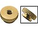 Model T Spark Plug Nut, Brass, Authentic Style With 8/32 Thread, 1909-1927