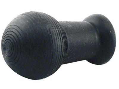 Model T Spark & Throttle Rod Knob Set, Black Bakelite, 2-Piece, 1909-1914