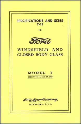Ecklers Window Glass Specs/ 14 Pgs/ 47 Illus/ 15-27