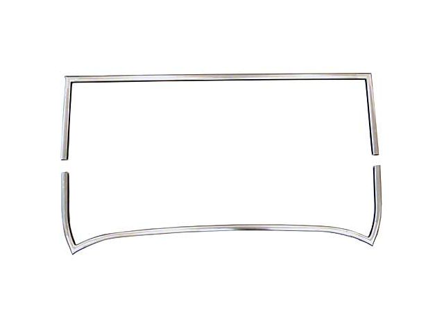 Steel Windshield Frame/ No Channel/ 26-27