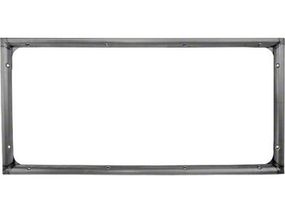 Model A Ford Rear Window Garnish Moulding - Coupe & Tudor Sedan - Also Fits 1928-29 Special Coupe & 1929-31 Fordor Briggs Sedan - Steel