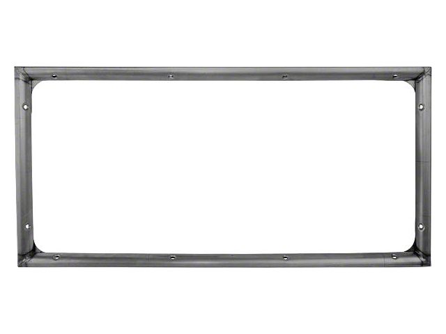 Model A Ford Rear Window Garnish Moulding - Coupe & Tudor Sedan - Also Fits 1928-29 Special Coupe & 1929-31 Fordor Briggs Sedan - Steel