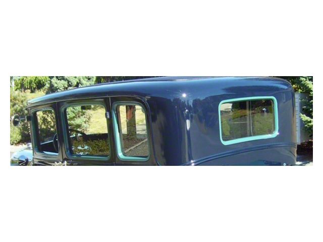 Model A Ford Window Glass Set - Standard Fordor Sedan & Town Sedan - Murray 155A & 155C & 165A & 165C - Concours Quality
