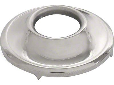 OPR Model A Ford Window Riser Crank Handle Escutcheon - Stainless Steel - Standard - Coupe & Tudor Sedan & Fordor Sedan - Also Mid 1930 Closed Cab Pickup