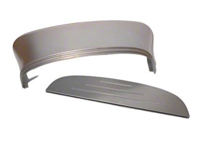 Cowl Cover with Ribbed Hot Rod Style Upper Firewall (28-29 Model A)