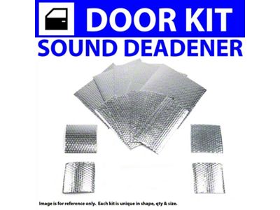 Heat and Sound Barrier Kit; Door (28-31 Model A 4-Door)