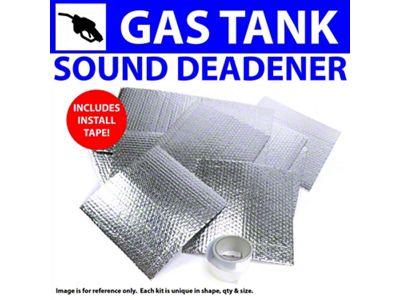 Heat and Sound Barrier Pro Kit with Seam Tape; Gas Tank (28-31 Model A)