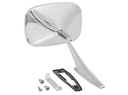 Door Mirror; Chrome; Passenger Side (70-72 Monte Carlo)