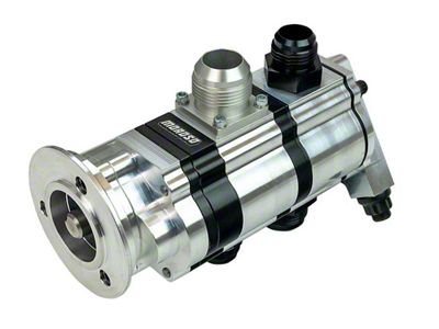 Moroso Tri-Lobe 2 Stage Dry Sump Pump; Standard Rotation; ProCharger V-Band Mount (Universal; Some Adaptation May Be Required)