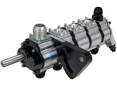 Moroso Tri-Lobe 5 Stage Dry Sump Pump with Fuel Pump Drive; BBC Passenger Side Block Mount (Universal; Some Adaptation May Be Required)