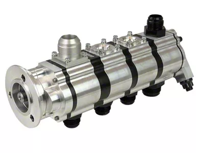 Moroso Tri-Lobe 4 Stage Oil Pump; Standard Rotation; ProCharger V-Band Mount (Universal; Some Adaptation May Be Required)