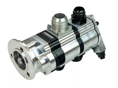 Moroso Tri-Lobe 2 Stage Dry Sump Pump; Standard Rotation; ProCharger V-Band Mount (Universal; Some Adaptation May Be Required)
