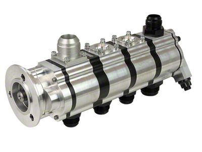 Moroso Tri-Lobe 4 Stage Oil Pump; Standard Rotation; ProCharger V-Band Mount (Universal; Some Adaptation May Be Required)