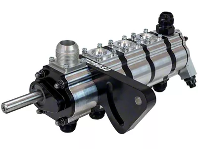 Moroso Tri-Lobe 5 Stage Dry Sump Pump with Fuel Pump Drive; BBC Passenger Side Block Mount (Universal; Some Adaptation May Be Required)