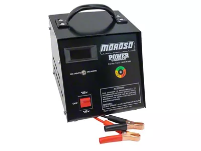 Moroso Battery Charger; 12V/16V; 25 AMP