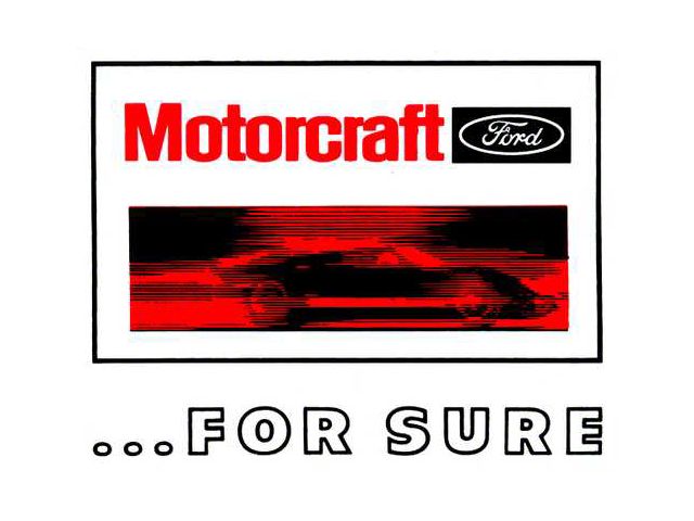 Decal / Motorcraft For Sure