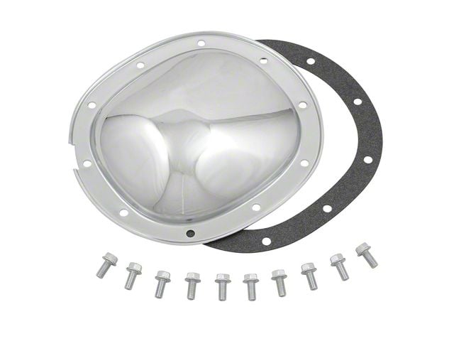 Mr. Gasket Differential Cover; Chrome (77-86 Camaro)