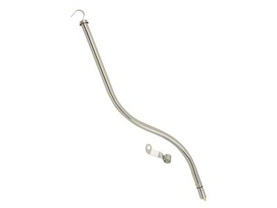 Mr. Gasket Transmission Dipstick and Tube; Chrome (71-81 Camaro w/ TH350 Transmission)