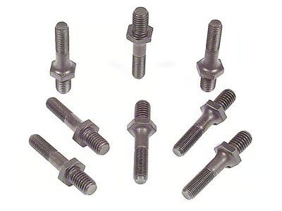 Mr. Gasket Competition Rocker Arm Studs; 3/8-Inch (55-91 Small Block V8 Corvette C1, C2, C3 & C4)