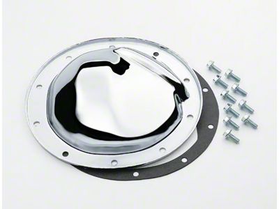 Mr. Gasket Differential Cover; Chrome (70-79 Corvette C3)