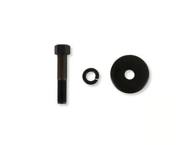 Mr. Gasket Harmonic Balancer Bolt and Washer Set; Black (57-91 Small Block V8 Corvette C1, C2, C3 & C4)