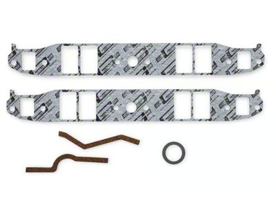 Mr. Gasket Intake Manifold Gaskets; 1.31-Inch x 2.13-Inch (55-91 Small Block V8 Corvette C1, C2, C3 & C4)