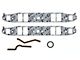 Mr. Gasket Intake Manifold Gaskets; 1.31-Inch x 2.13-Inch (55-91 Small Block V8 Corvette C1, C2, C3 & C4)