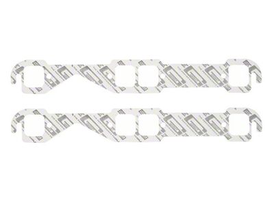 Mr. Gasket Performance Header Gaskets; 1.45-Inch x 1.55-Inch Square Ports (55-91 Corvette C1, C2, C3 & C4)