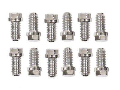 Mr. Gasket Stainless Steel Header Bolts (55-91 Small Block V8 Corvette C1, C2, C3 & C4)