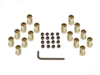 Mr. Gasket Sure Lock Rocker Arm Nuts (57-91 Small Block V8 Corvette C1, C2, C3 & C4)