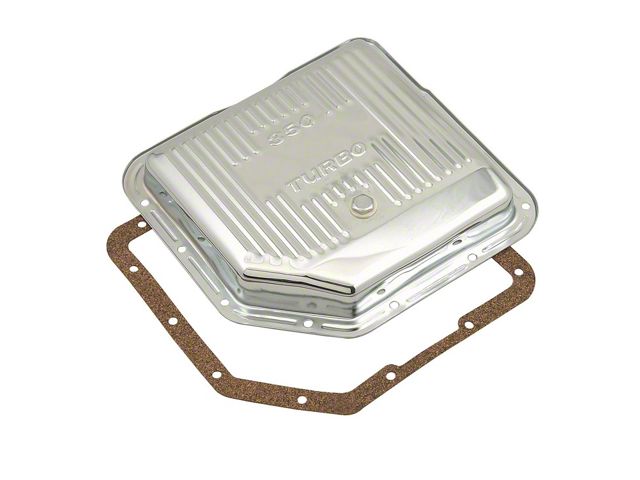 Mr. Gasket THM350 Transmission Oil Pan; Chrome (75-80 Corvette C3)