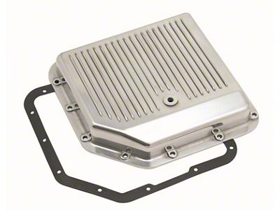 Mr. Gasket THM350 Transmission Oil Pan; Polished Aluminum (75-80 Corvette C3)