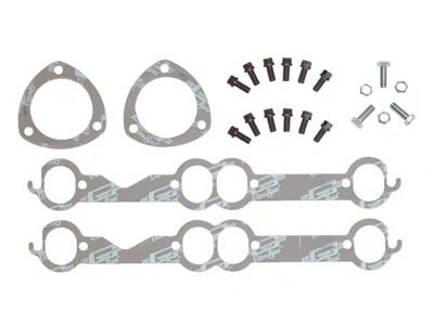 Mr. Gasket Ultra-Seal Header Install Kit; Oval Ports (55-91 Small Block V8 Corvette C1, C2, C3 & C4)