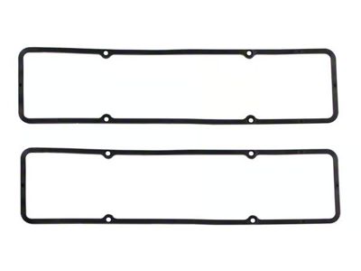 Mr. Gasket Valve Cover Gaskets; Molded Rubber with Steel Carrier (58-86 Small Block V8 Corvette C1, C2, C3 & C4)