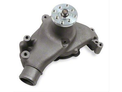 Mr. Gasket Water Pump; Natural (69-96 Small Block V8 Corvette C2, C3 & C4 w/ Long Water Pump)