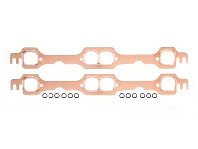 Mr. Gasket Copper Seal Header Gaskets; D-Shaped Ports (93-96 5.7L Firebird)