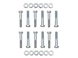 Mr. Gasket Intake Manifold Bolt Set; Zinc (77-79 V8 Thunderbird)