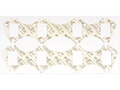 Mr. Gasket Performance Header Gaskets; 1.56-Inch x 2.32-Inch Rectangular Ports (58-65 V8 Thunderbird)