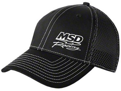 MSD Black Flexfit Mesh Baseball Cap Small/ Medium