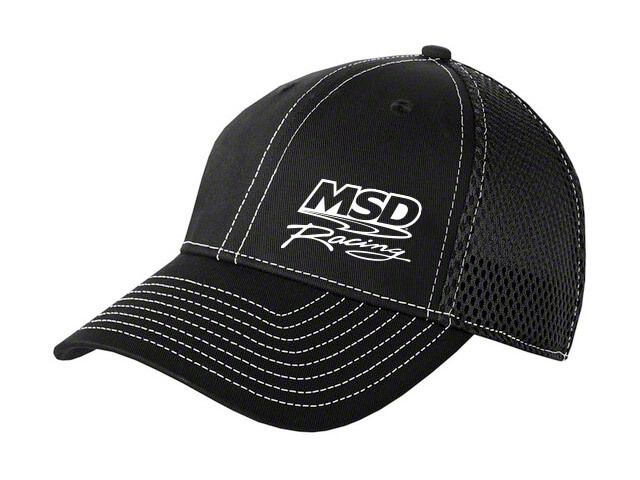 MSD Black Flexfit Mesh Baseball Cap Small/ Medium