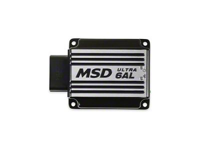 MSD Ultra 6AL Ignition Control; Black (Universal; Some Adaptation May Be Required)