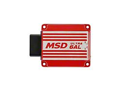 MSD Ultra 6AL Ignition Control; Red (Universal; Some Adaptation May Be Required)