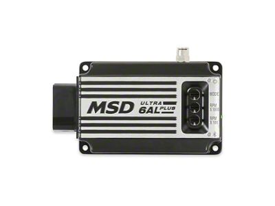 MSD Ultra 6AL Plus Ignition Control; Black (Universal; Some Adaptation May Be Required)
