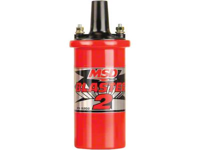 MSD Ignition Canister Coil Blaster 2 Series High Perfomance Red