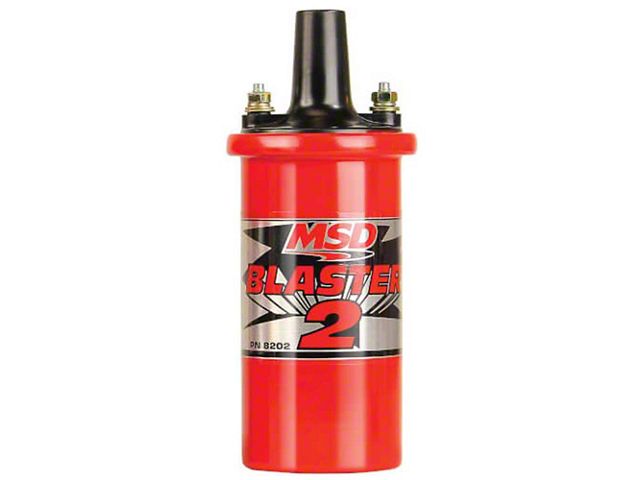 MSD Ignition Canister Coil Blaster 2 Series High Perfomance Red
